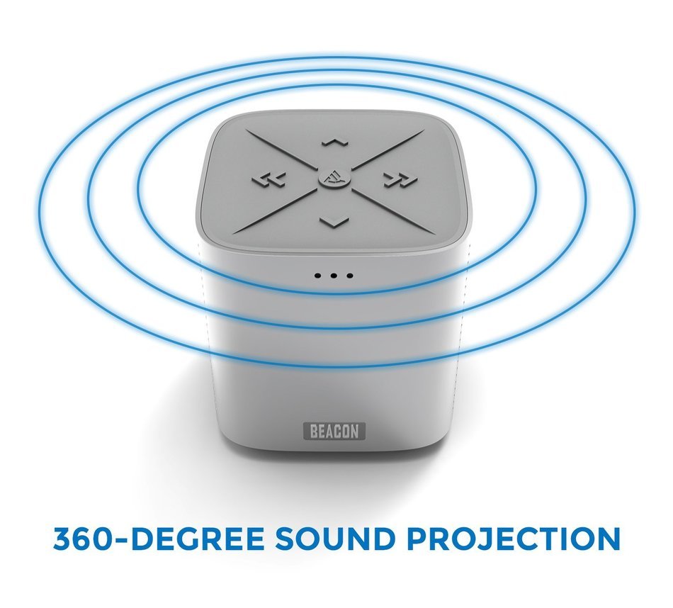 Beacon Audio Blazar Portable Bluetooth Stereo Speaker (Aluminum) N8