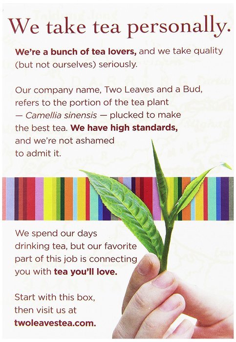 Organic Earl Grey Black Tea, 15 Count (Pack of 6)