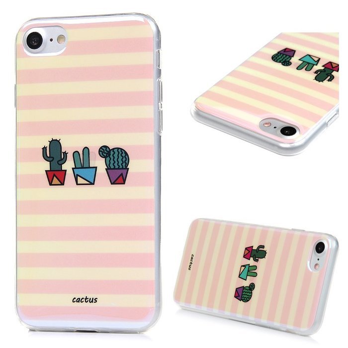 Badalink iPhone 7 TPU Case (4.7") Soft TPU Rubber Bumper Case Shockproof Flexible and Easy Grip Color-fading Resistant... N45