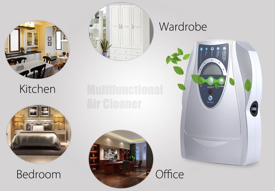 Robolife Air Purifier Ozone Disinfector Fruits Vegetables Sterilization US Plug N5