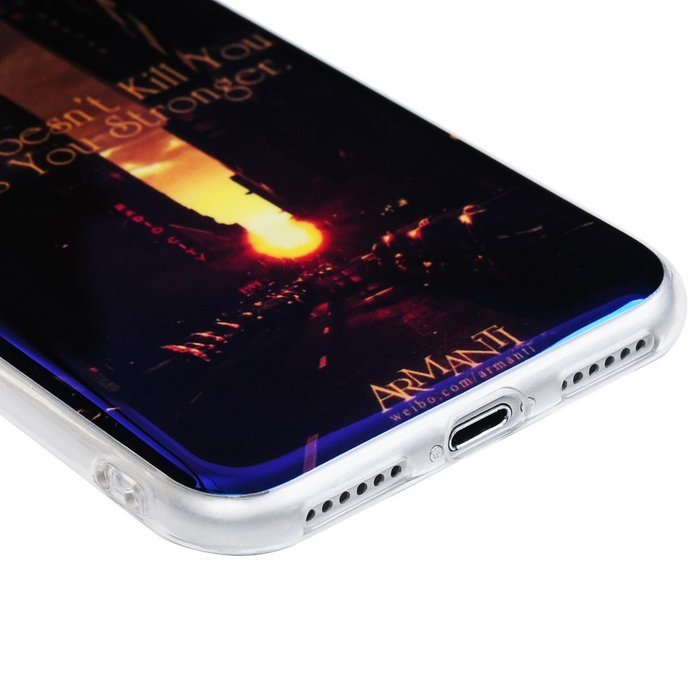 Badalink iPhone 7 TPU Case (4.7") Soft TPU Rubber Bumper Case Shockproof Flexible and Easy Grip Color-fading Resistant... N50