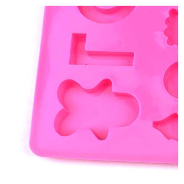 Baking Cake Mold Silicone Mold For Microwave, Love Shaped Ice Cube Mold N2
