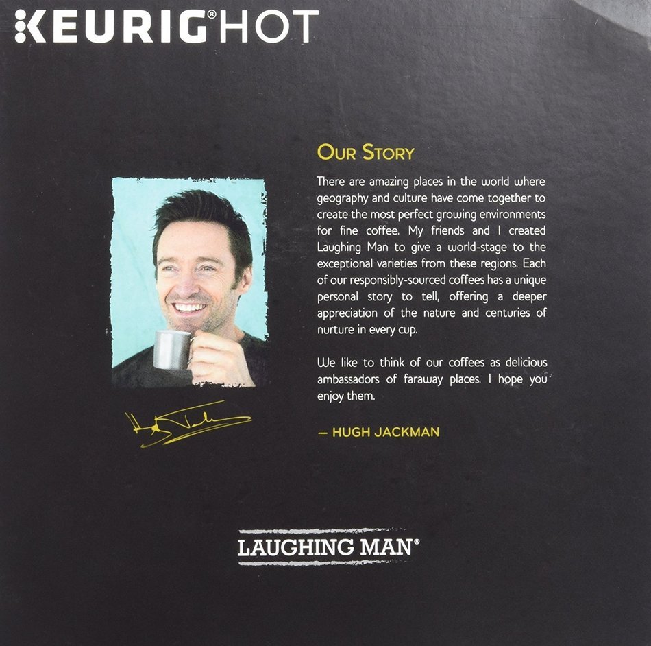 Laughing Man 184 Duane St. Blend Coffee Keurig K-Cups, 16 Count N5