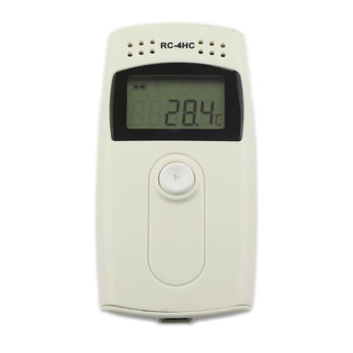 DROK&reg; Temperature and Humidity Data Logger Thermometer Temp Hygrometer Sensor Recorder With USB Cable N6