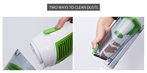 Ultra Quiet Mini Rod Vacuum Cleaner - Dust Collector, Home Aspirator, Portable & Powerful N8