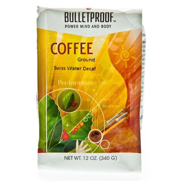 Bulletproof Upgraded 12 oz Decaf Ground Coffee N2