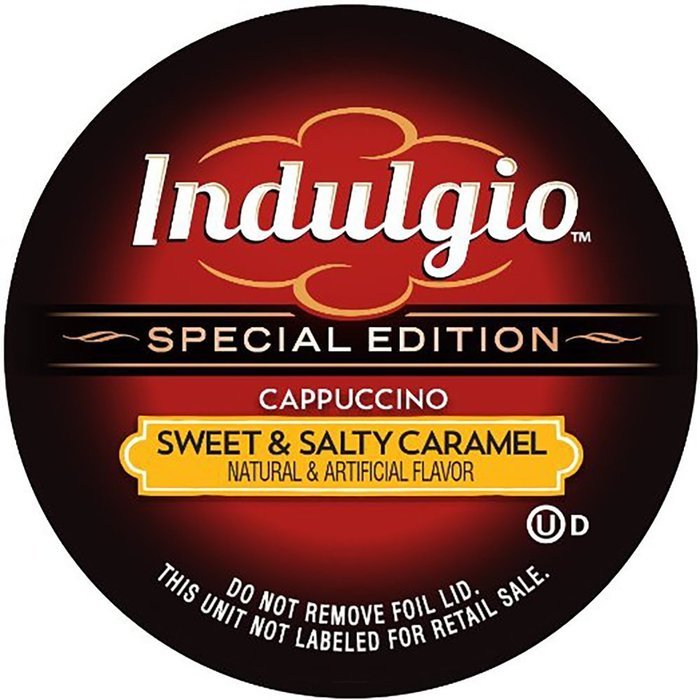 Indulgio French Vanilla Cappuccino Single Serve K-cup, 42 Count (Compatible with 2.0 Keurig Brewers) N11
