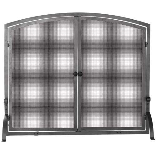 Woodeze 5US-1146 Medium Single Panel Olde World Iron Scre