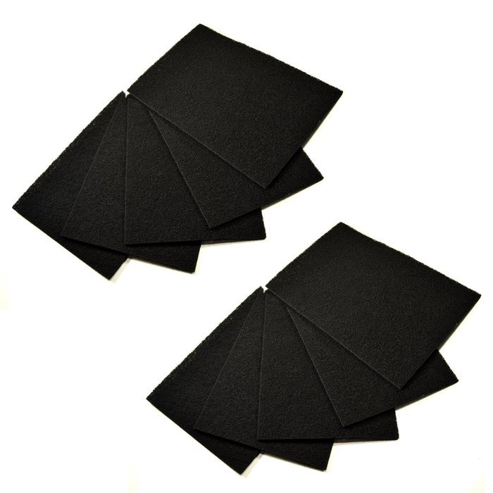HQRP 10-pack Carbon Filter C for Holmes HAP8615, HAP8650, HAP8756, HAP9726, HAP2400, HAP242 Air Purifiers + HQRP...