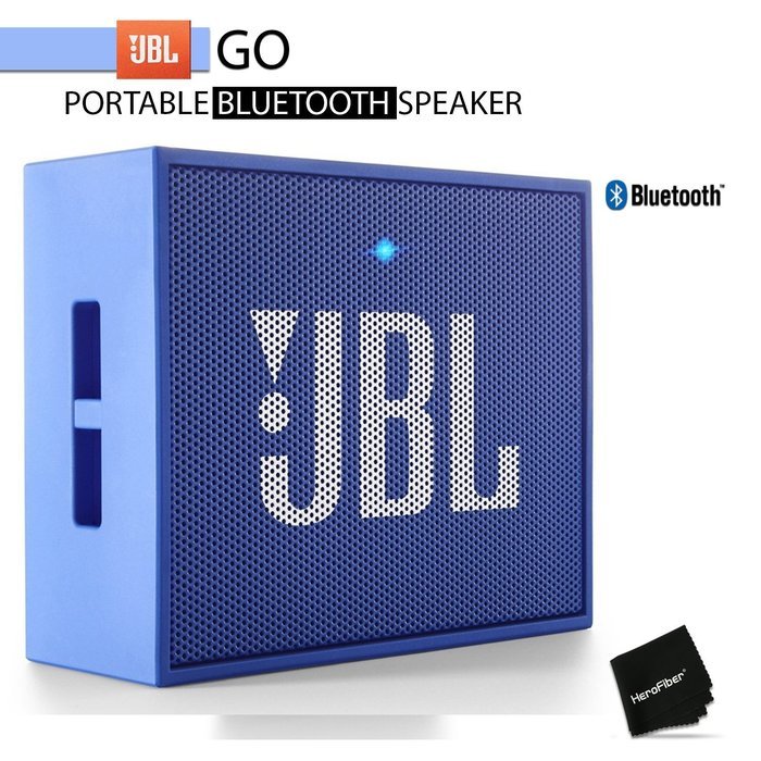 JBL GO Portable Bluetooth Speaker (Teal) w/ Rechargeable Battery and Built in Strap Hook N20