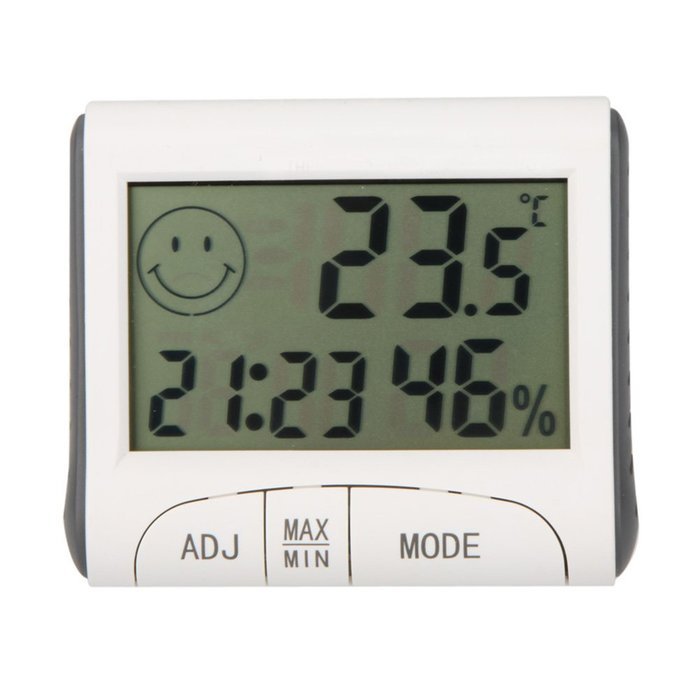 Balight Indoor \ Outdoor Digital Thermometer Hygrometer Temperature Humidity Monitor Gauge with Detector and MIN... N6