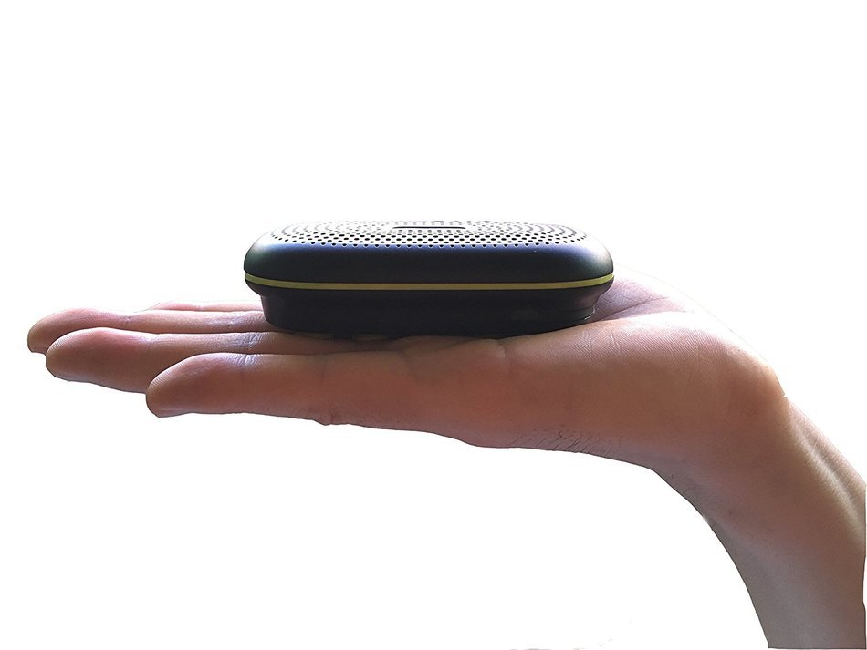 TXXMA Ultra-Portable Speakers With Power Bank & Phone Holder, 12 hours Continuous Playtime with HD Sound (Black） N5