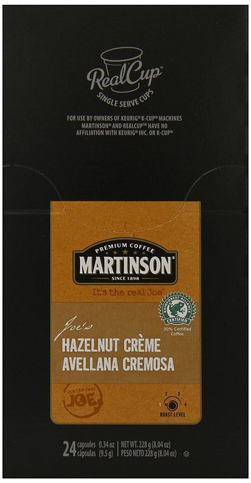 Martinson Coffee, Hazelnut Vanilla Decaf, 24 Single Serve RealCups N5