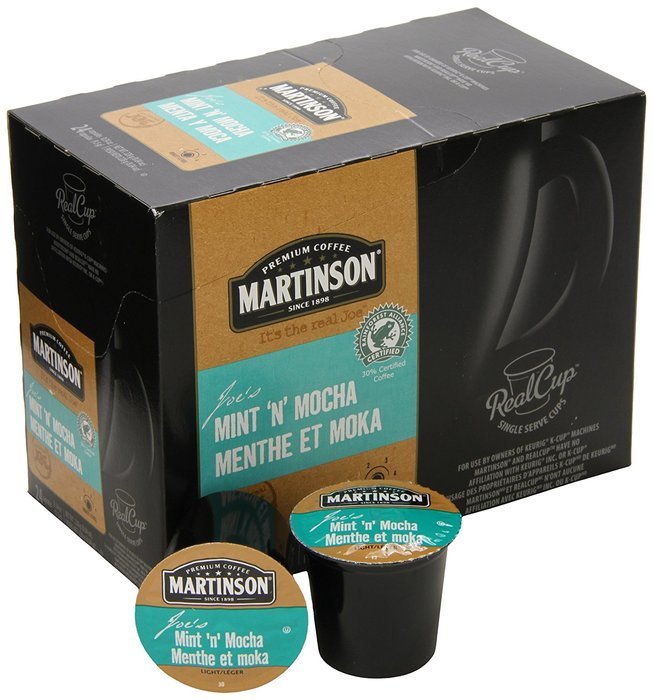 Martinson Coffee, Hazelnut Vanilla Decaf, 24 Single Serve RealCups N8