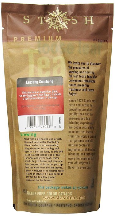 Stash Tea Lapsang Souchong Tea, Loose Leaf, 3.5 Ounce Pouch N2