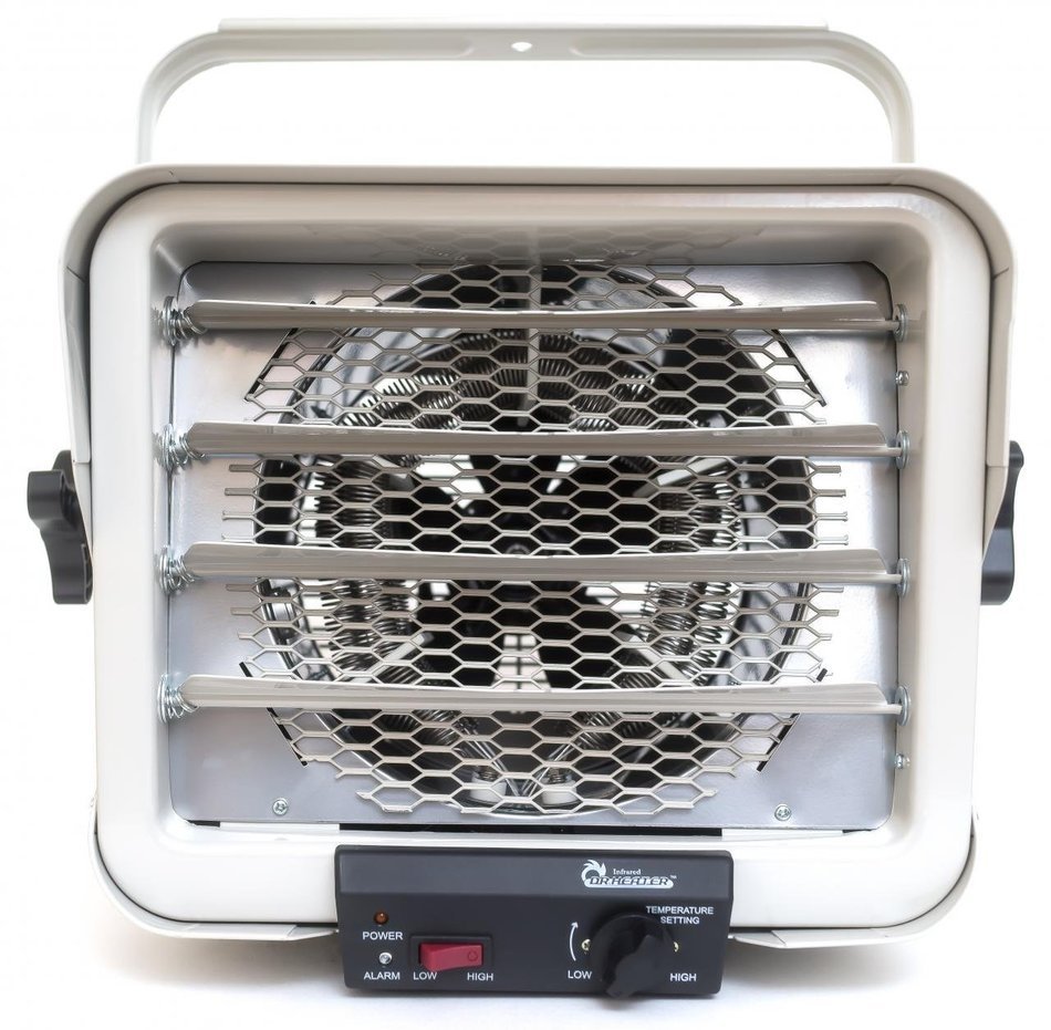 Dr. Heater DR966 240-volt Hardwired Shop Garage Commercial Heater, 3000-watt/6000-watt