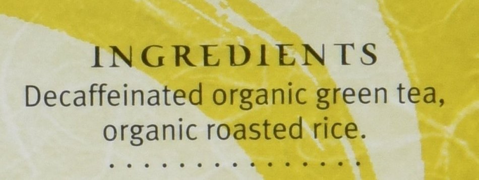 Yamamotoyama DECAF Green Tea With Roasted Brown Rice N3