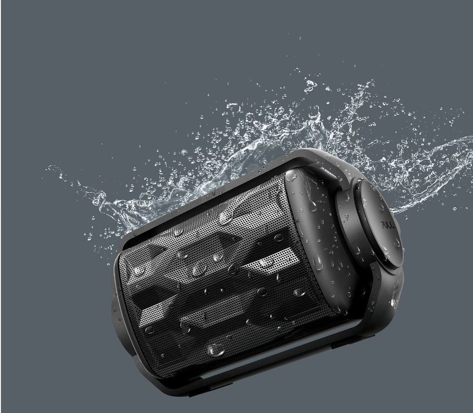 Philips BT2200B/27 Shoqbox Mini Rugged Compact Wireless Water resistant Portable Bluetooth Speaker with Mic -... N2