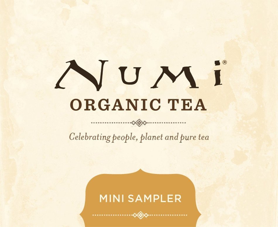 Numi Organic Tea Mini Sampler Variety Pack, Assorted Tea Bags of Traditional Organic Blends. Black Tea, Green... N2