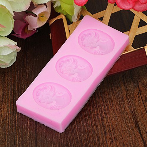 "dipshop Silicone Woman Cake Mould Fondant Soap Chocolate Bake Mould" shopping N2