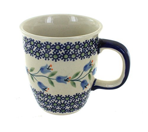 Polish Pottery Tulip Coffee Mug