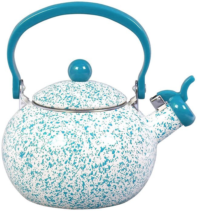 Calypso Basics 36972 Whistling Teakettle, Turquoise N4