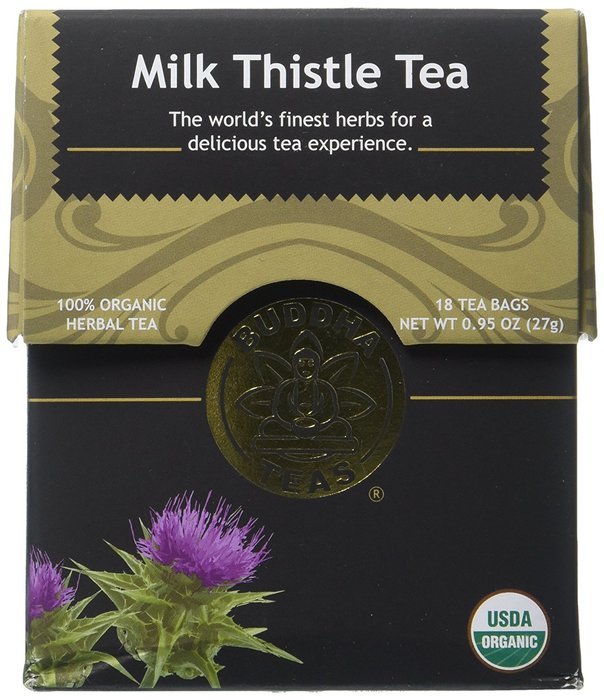 Milk Thistle Tea - Organic Herbs - 18 Bleach Free Tea Bags N4