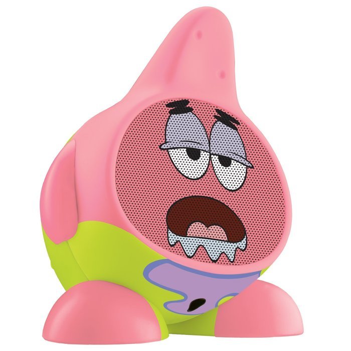 Nickelodeon Patrick Rechargeable Speaker for MP3 Players, , SB-M66T