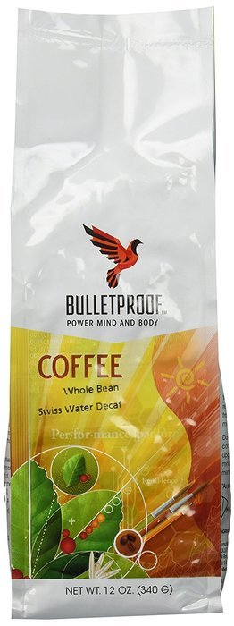 Bulletproof Upgraded 12 oz Decaf Ground Coffee N6