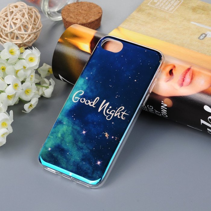 Badalink iPhone 7 TPU Case (4.7") Soft TPU Rubber Bumper Case Shockproof Flexible and Easy Grip Color-fading Resistant... N75