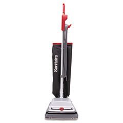 Heavy-Duty Upright Vacuum, 18lb, Black