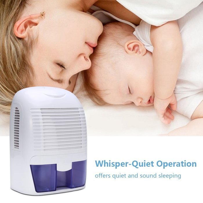 KEDSUM FCC Approved Small Thermo-Electric Dehumidifier, 108 Square Feet for Small Laundry Room, Bedroom,Kitchen... N4