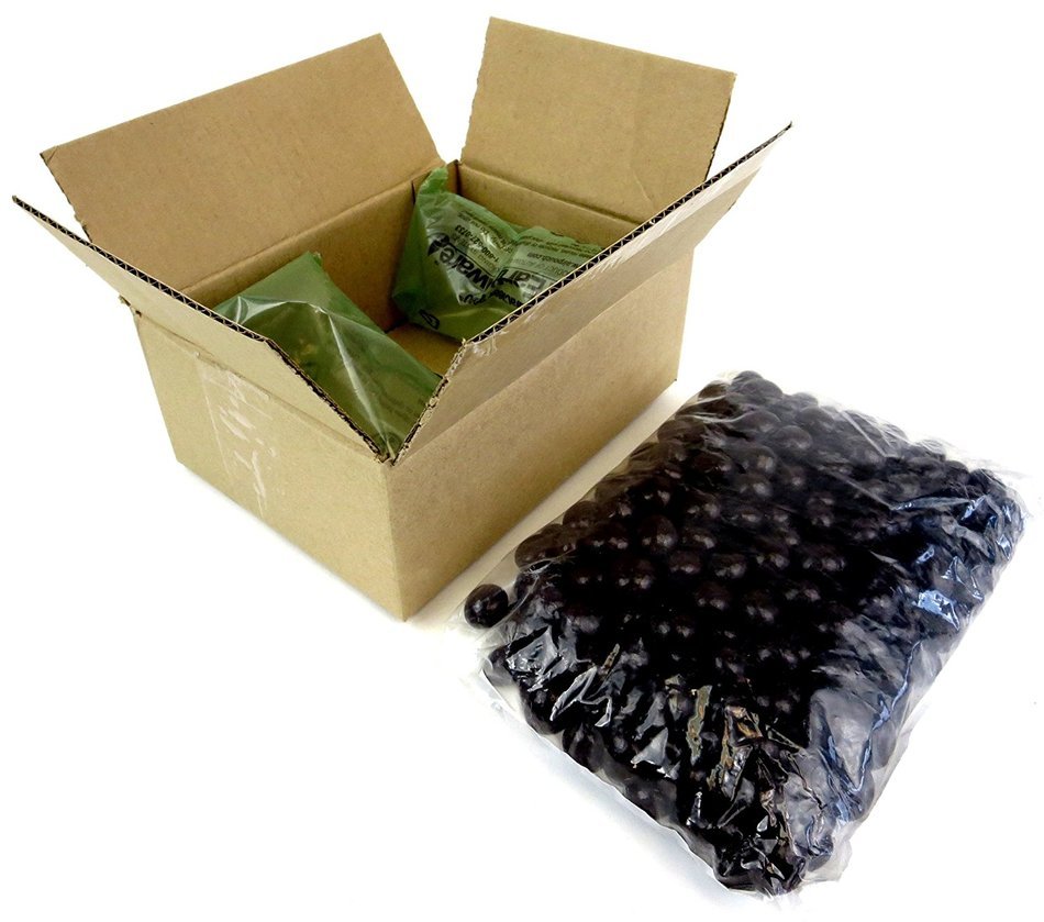 Dark Chocolate Covered Espresso Beans ~ 2 Lbs. * Yankee Traders Brand N3