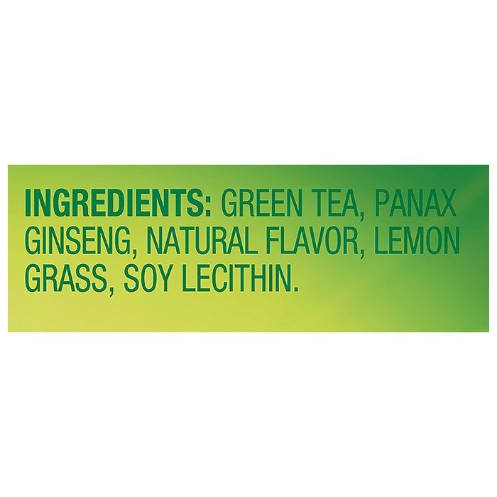 Lipton Green Tea, Lemon Ginseng 20 ct N3 free image download