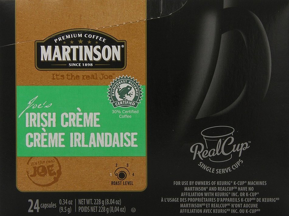 Martinson Coffee, Hazelnut Vanilla Decaf, 24 Single Serve RealCups N21