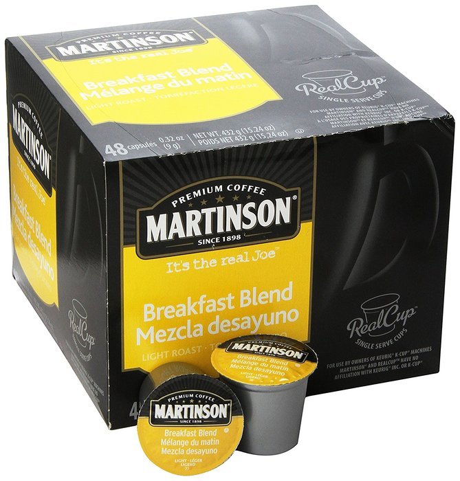 Martinson Coffee, Hazelnut Vanilla Decaf, 24 Single Serve RealCups N22