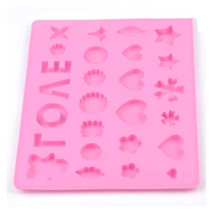 Baking Cake Mold Silicone Mold For Microwave, Love Shaped Ice Cube Mold N3