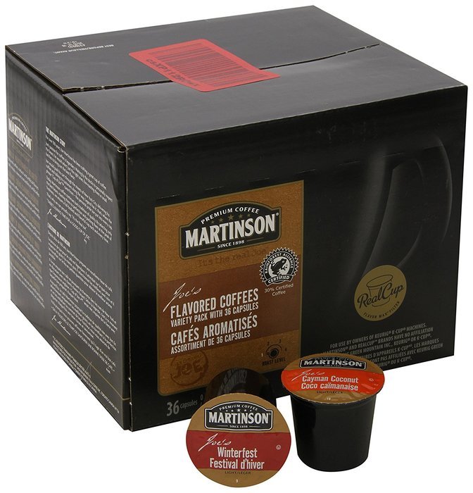 Martinson Coffee, Hazelnut Vanilla Decaf, 24 Single Serve RealCups N32