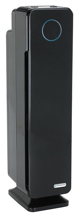 GermGuardian AC5300B Elite 3-in-1 True HEPA Air Purifier with UV Sanitizer and Odor Reduction, 28-Inch Tower N6