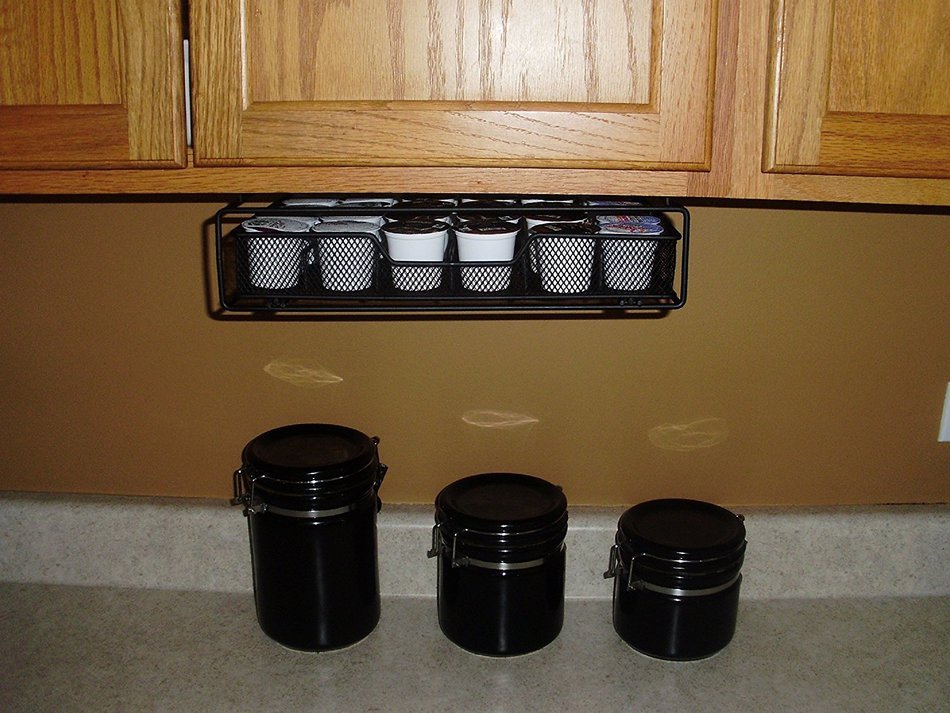 Keurig K-Cups Holder 50 Under The Cabinet Coffee Pod N2
