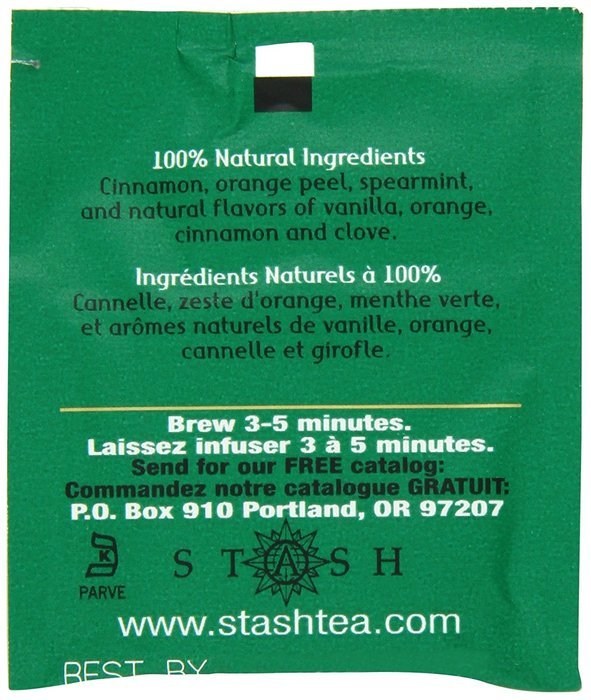 Stash Tea Licorice Spice Herbal Tea, 10 Count Tea Bags in Foil (Pack of 12) N31