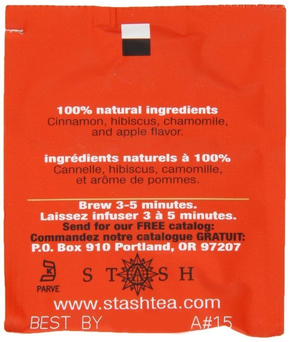 Stash Tea Licorice Spice Herbal Tea, 10 Count Tea Bags in Foil (Pack of 12) N33