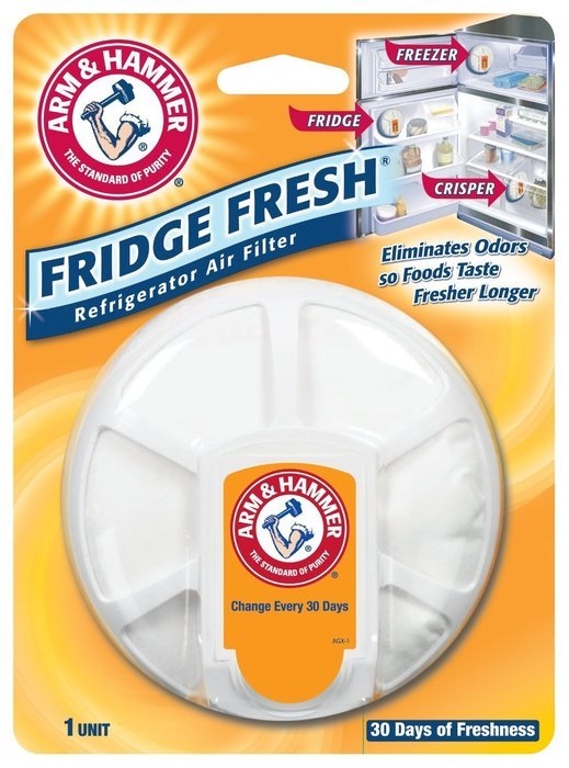 Arm & Hammer Fridge Fresh Refrigerator Air Filter (Pack of 4) N6