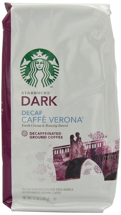 Starbucks Decaf Caffe Verona Ground Coffee, 12 Ounce (Pack of 3) N2