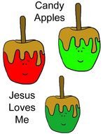 Candy Apple Clip Art N3