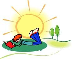 Summer Reading Clip Art N5
