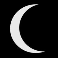 Crescent Moon Drawings N2