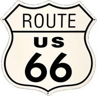 Printable Route 66 Road Sign