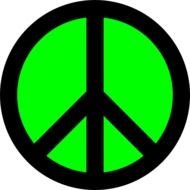 Peace Sign Clip Art N8