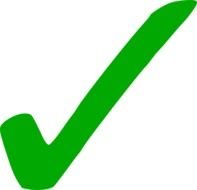 Green Check Mark Clip Art N4